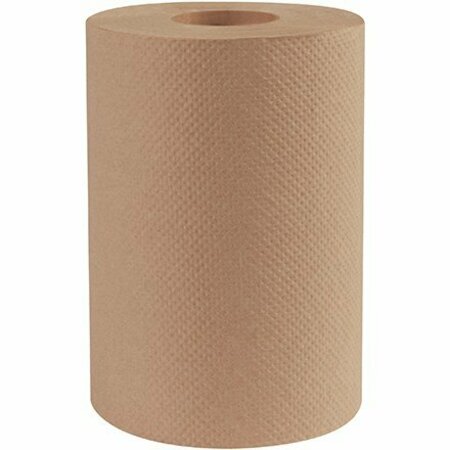 BSC PREFERRED 8'' x 350' Bedford Kraft Hard Wound Roll Towels, 12PK S-7217